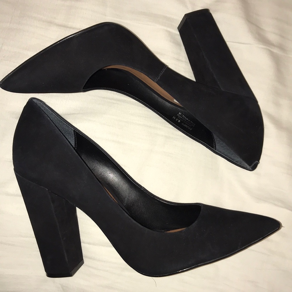 Steve Madden Block Heel Pumps size 9.5 Worn once!
